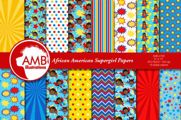 African American Supergirls Papers 2746