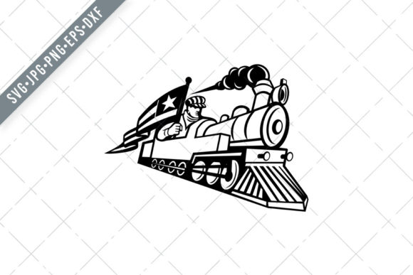 American Engineer Driver Steam Train: A Versatile Design Set for Creators and Entrepreneurs