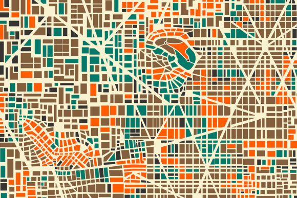 Background City Map Patterns for Creative and Professional Use