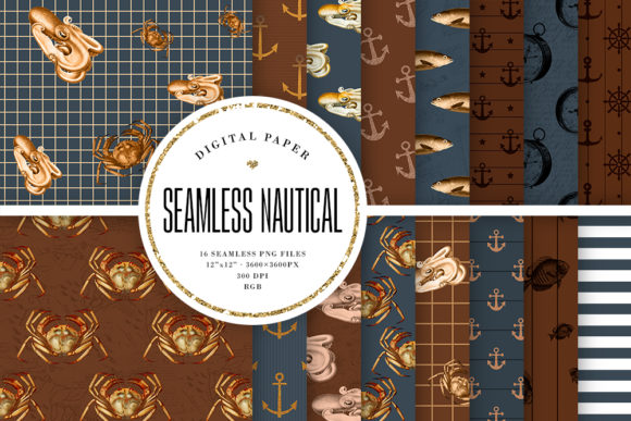 Dark Nautical Seamless Digital Paper: A Complete Guide for Designers and Creators