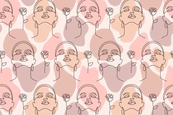 Dreaming Women and Roses