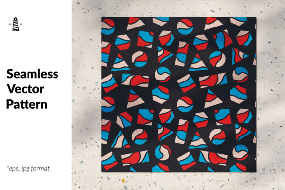 Geometric Figures Seamless Pattern: Where Precision Meets Infinite Creativity