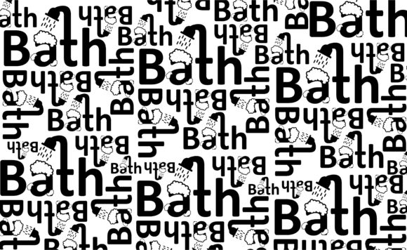 Getting the Most from Paper Warp with Bath Typo Pattern Black