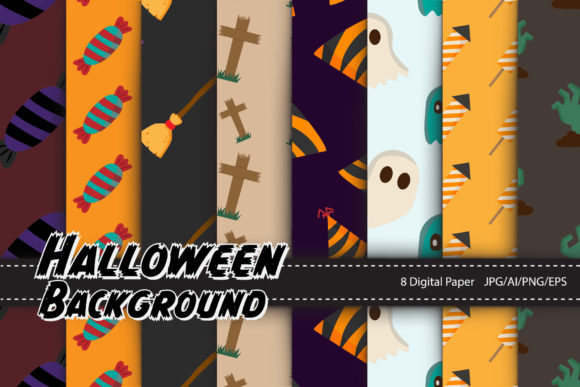 Halloween Background for Digital Paper: How to Use It in Real Projects