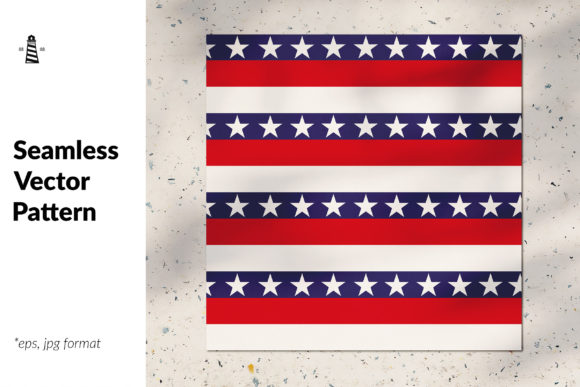Usa Flag Seamless Pattern: A Versatile Design Resource for Creative Projects